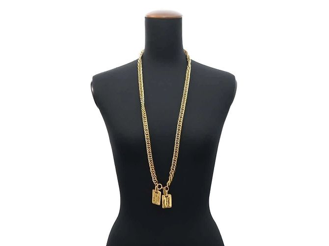 Collana a catena Cambon di Chanel D'oro - vista 4