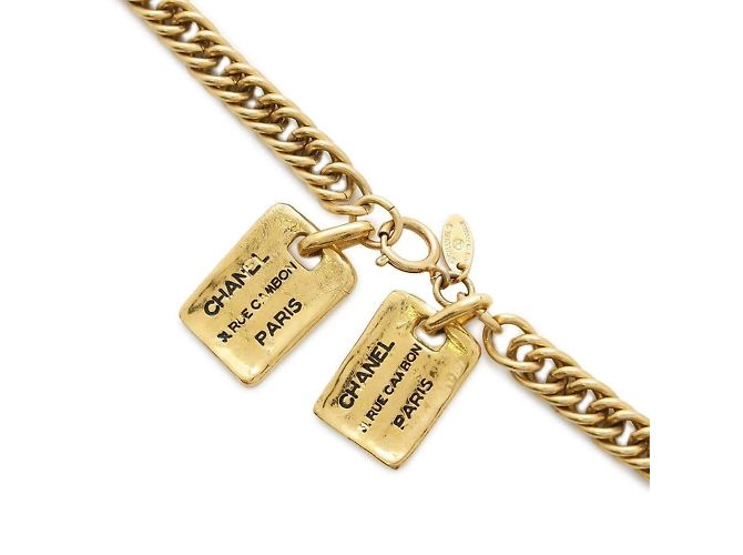 Collana a catena Cambon di Chanel D'oro - vista 5