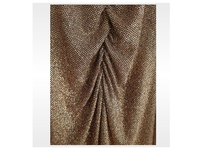Vestido Marlon de Rouje Bronce - vista 6