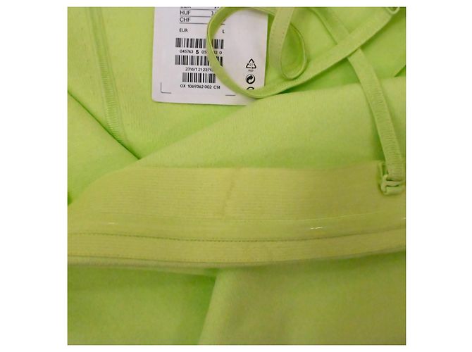 COS Tuba Midi-Kleid in neon limonengrün Größe L Gelb - Ansicht 4