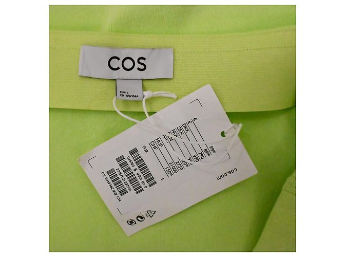 COS Tuba Midi-Kleid in neon limonengrün Größe L Gelb - Ansicht 5