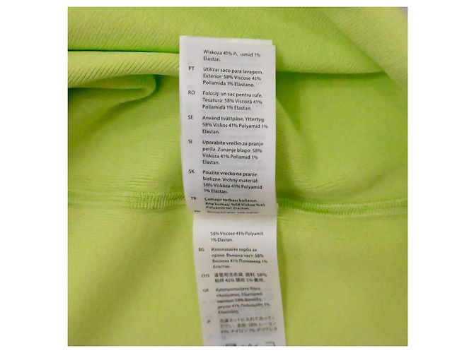COS Tuba Midi-Kleid in neon limonengrün Größe L Gelb - Ansicht 8