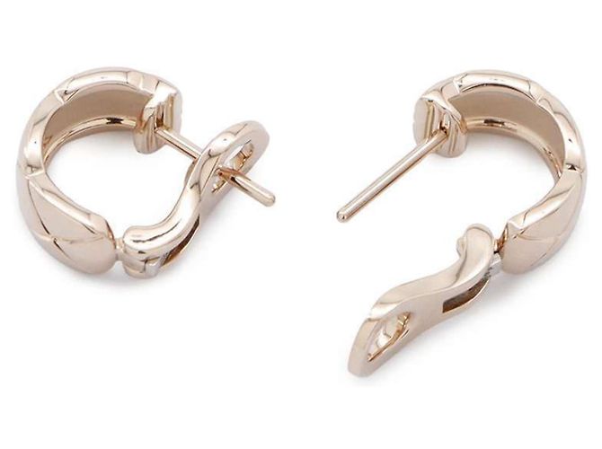 Orecchini a clip Chanel Coco Crush K18PG in oro rosa - vista 3
