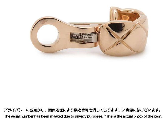 Orecchini a clip Chanel Coco Crush K18PG in oro rosa - vista 6