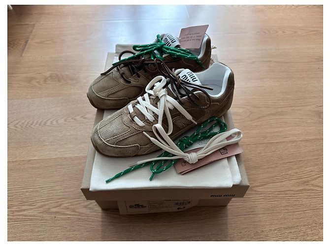 Miu Miu New Balance 530 SL Ecru Beige - vista 2