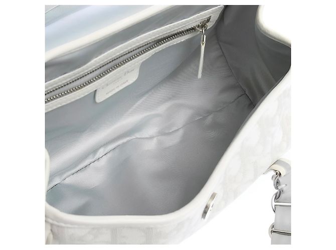 Borsa Dior Monogram Romantique Trotter Grigia - vista 4
