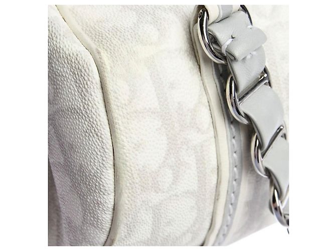 Borsa Dior Monogram Romantique Trotter Grigia - vista 8