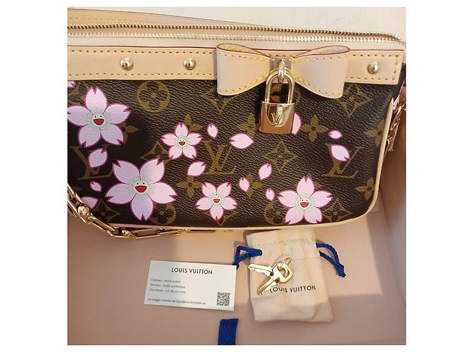 Pochette Accessori Louis Vuitton x Murakami Cherry Blossom Multicolore - vista 3