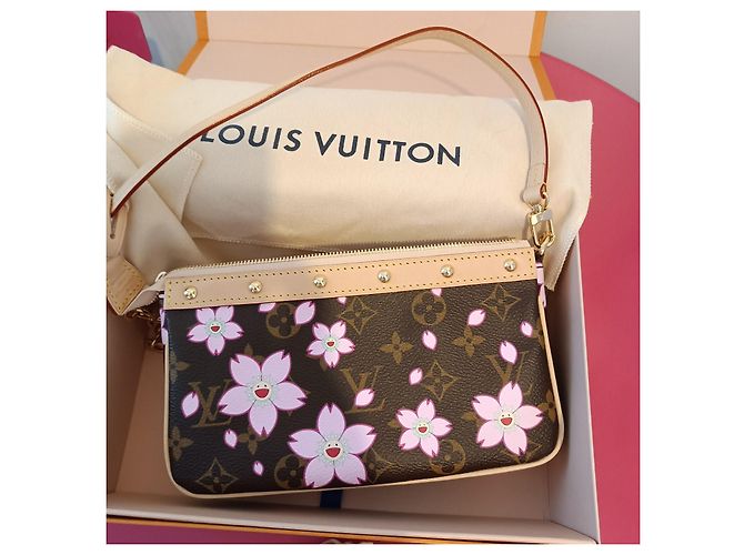 Pochette Accessori Louis Vuitton x Murakami Cherry Blossom Multicolore - vista 4