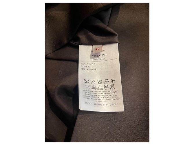 Vestido marrón Valentino Castaño - vista 5
