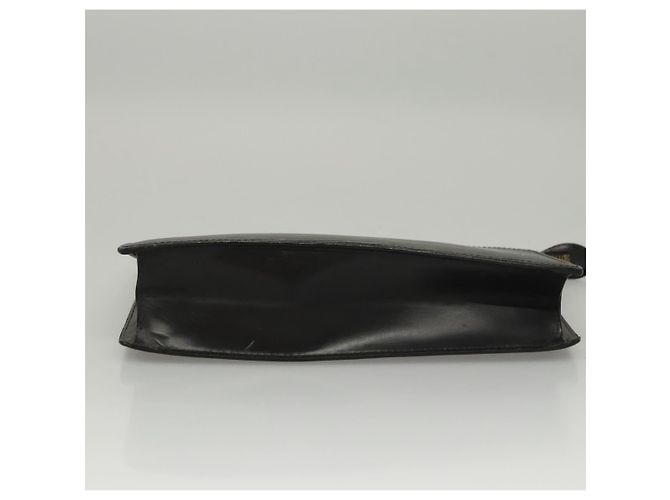 LOUIS VUITTON Epi Pochette Uomo Borsa Clutch Nera M52522 LV Auth 117085 Nero - vista 6