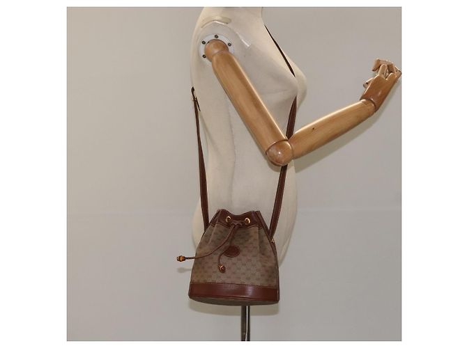 Borsa a spalla in tela a nido d'ape PVC bianca Christian Dior Auth MX224 Bianco - vista 22