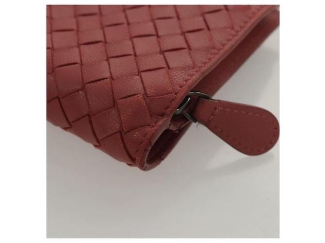 Autre Marque Leder-Wallet INTRECCIATO Bottega Veneta Rosa Auth 117262 - Ansicht 16