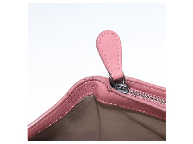 Autre Marque Leder-Wallet INTRECCIATO Bottega Veneta Rosa Auth 117262 - Ansicht 19