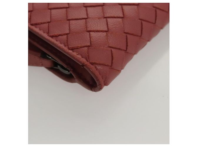 Autre Marque Leder-Wallet INTRECCIATO Bottega Veneta Rosa Auth 117262 - Ansicht 7