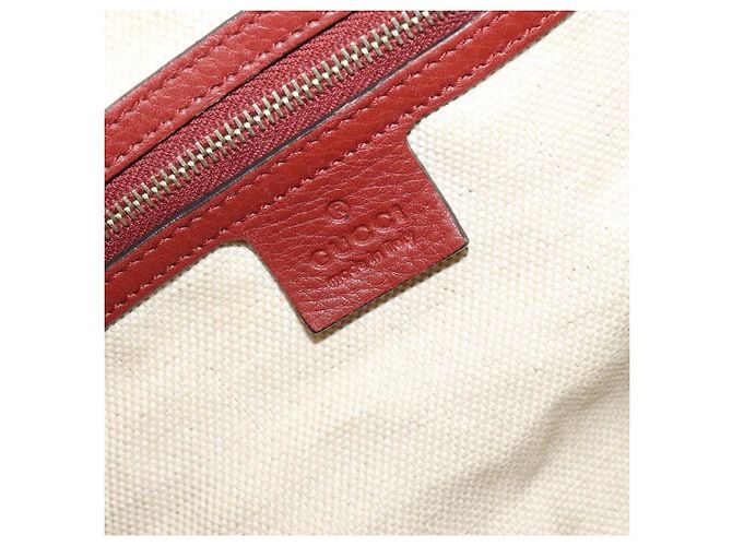 Borsa a Spalla GUCCI in Pelle 2 vie Marrone Oro 296851 Auth ep8453 D'oro - vista 17