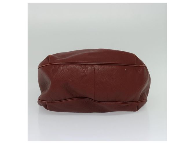 Borsa a Spalla GUCCI in Pelle 2 vie Marrone Oro 296851 Auth ep8453 D'oro - vista 5