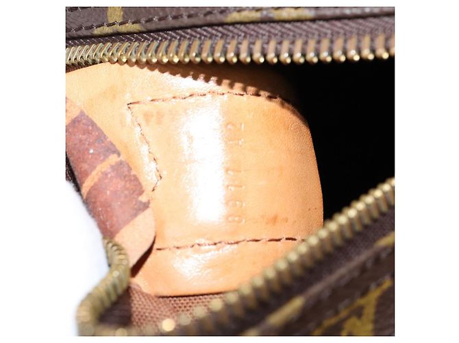 LOUIS VUITTON Monogram Sac Polochon 65 Boston Bag 2way M41222 LV Auth EC624 Monogramma - vista 12