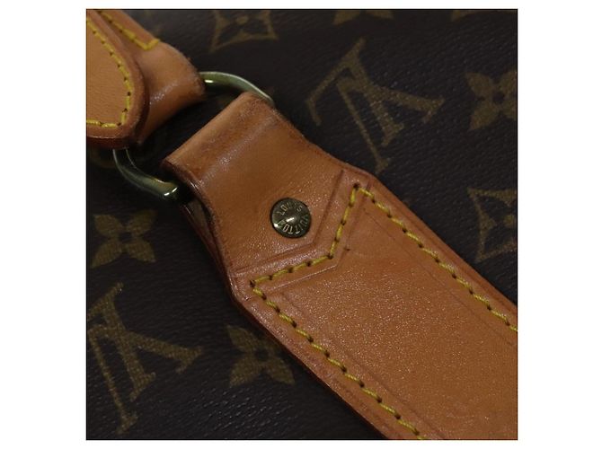 LOUIS VUITTON Monogram Sac Polochon 65 Boston Bag 2way M41222 LV Auth EC624 Monogramma - vista 9