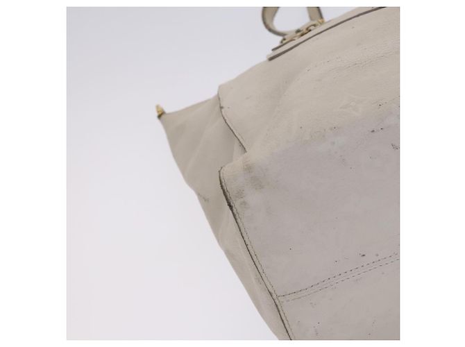 LOUIS VUITTON Borsa Monogram Empreinte Lumineuse PM 2way Bianca M93411 Auth bs24134 Bianco - vista 16