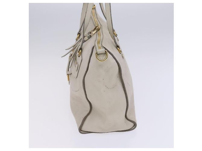 LOUIS VUITTON Borsa Monogram Empreinte Lumineuse PM 2way Bianca M93411 Auth bs24134 Bianco - vista 3