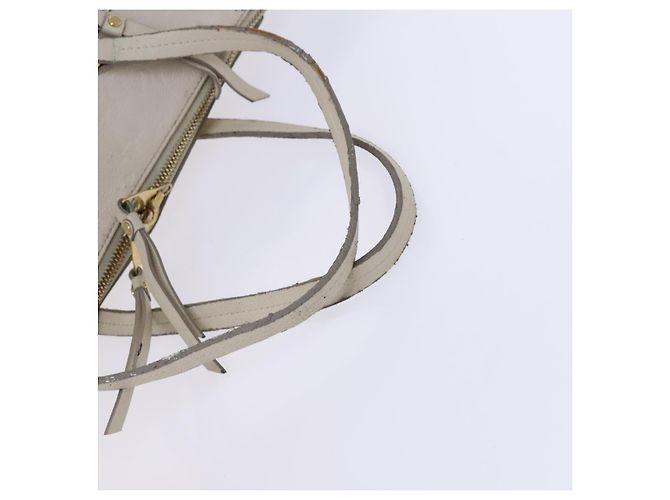 LOUIS VUITTON Borsa Monogram Empreinte Lumineuse PM 2way Bianca M93411 Auth bs24134 Bianco - vista 7