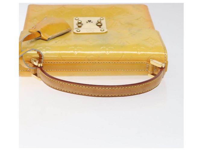 LOUIS VUITTON Monogram Vernis Borsa a Mano Spring Street Grigio M91029 LV Auth ep8537 - vista 7