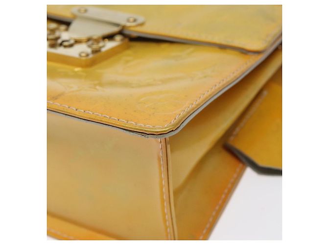 LOUIS VUITTON Monogram Vernis Borsa a Mano Spring Street Grigio M91029 LV Auth ep8537 - vista 8