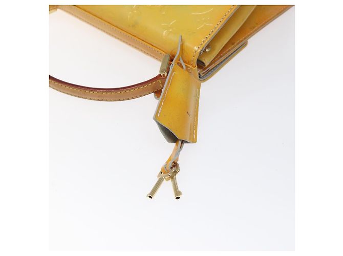 LOUIS VUITTON Monogram Vernis Borsa a Mano Spring Street Grigio M91029 LV Auth ep8537 - vista 9