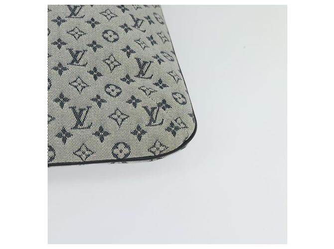 LOUIS VUITTON Borsa Tote Mini Franoise Monogramma 2way Blu M92208 LV Auth KD446 - vista 14