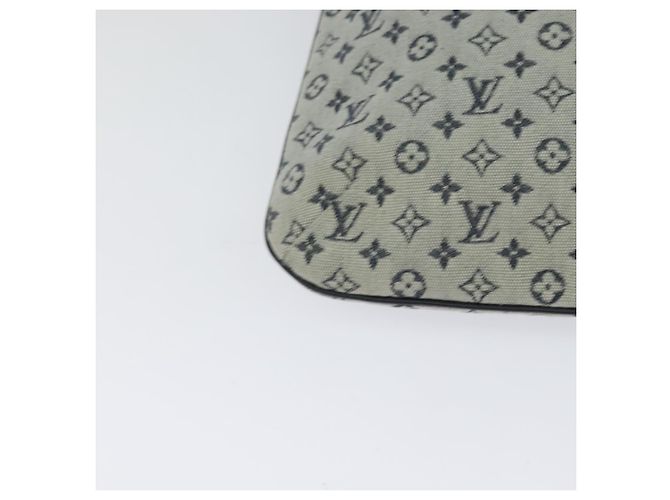 LOUIS VUITTON Borsa Tote Mini Franoise Monogramma 2way Blu M92208 LV Auth KD446 - vista 15