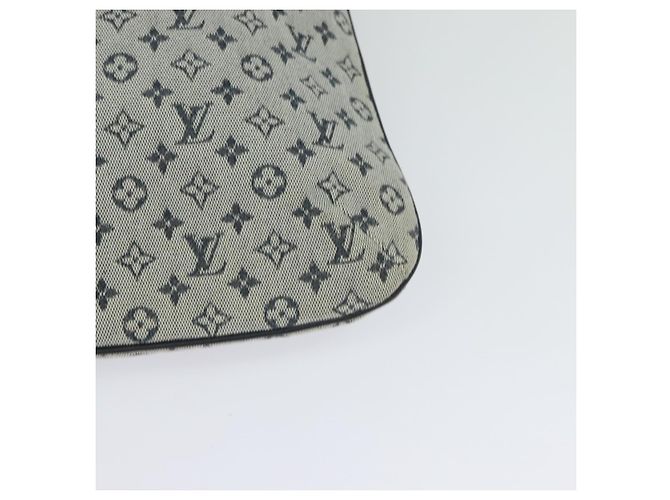 LOUIS VUITTON Borsa Tote Mini Franoise Monogramma 2way Blu M92208 LV Auth KD446 - vista 16