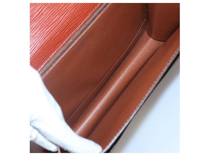 LOUIS VUITTON Epi Monceau 28 Borsa a Mano Marrone M52123 LV Auth ep8444 - vista 10