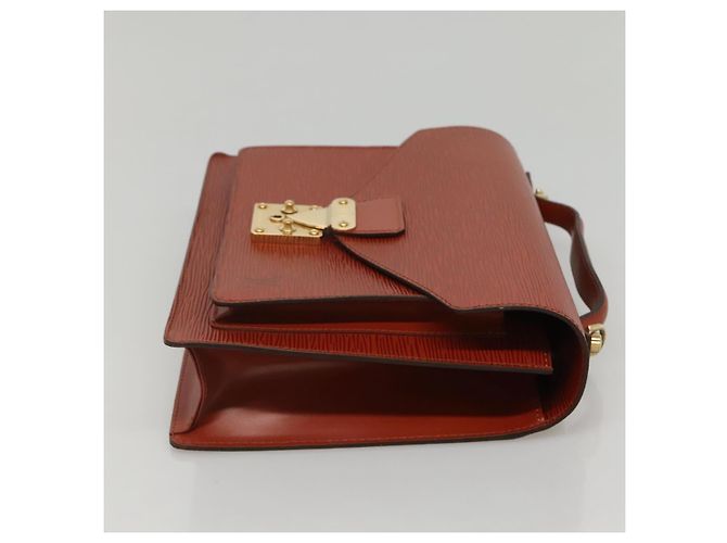 LOUIS VUITTON Epi Monceau 28 Borsa a Mano Marrone M52123 LV Auth ep8444 - vista 4