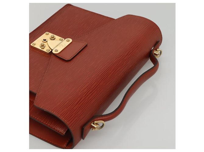 LOUIS VUITTON Epi Monceau 28 Borsa a Mano Marrone M52123 LV Auth ep8444 - vista 6
