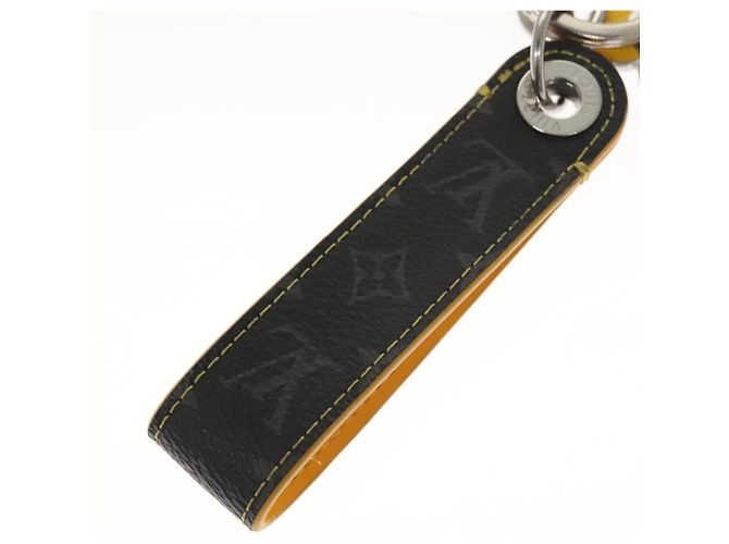 LOUIS VUITTON Monogram Eclipse Vivienne Charm Nero M01469 LV Auth 116995 - vista 5