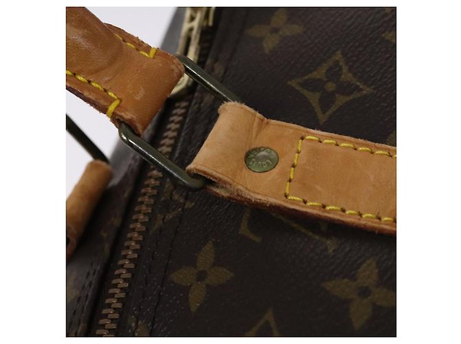 LOUIS VUITTON Monogram Keepall 55 Borsa Boston M41424 LV Auth BD1144 Monogramma - vista 10