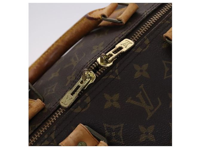 LOUIS VUITTON Monogram Keepall 55 Borsa Boston M41424 LV Auth BD1144 Monogramma - vista 18