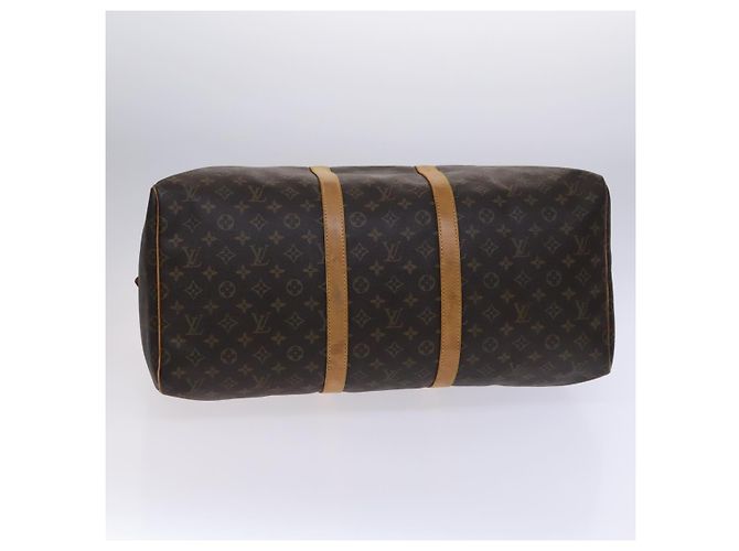 LOUIS VUITTON Monogram Keepall 55 Borsa Boston M41424 LV Auth BD1144 Monogramma - vista 5