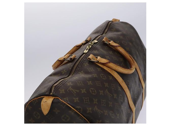 LOUIS VUITTON Monogram Keepall 55 Borsa Boston M41424 LV Auth BD1144 Monogramma - vista 6