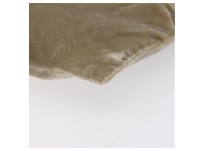 Prada Pochette Velour Beige Auth BD1618 - vista 15