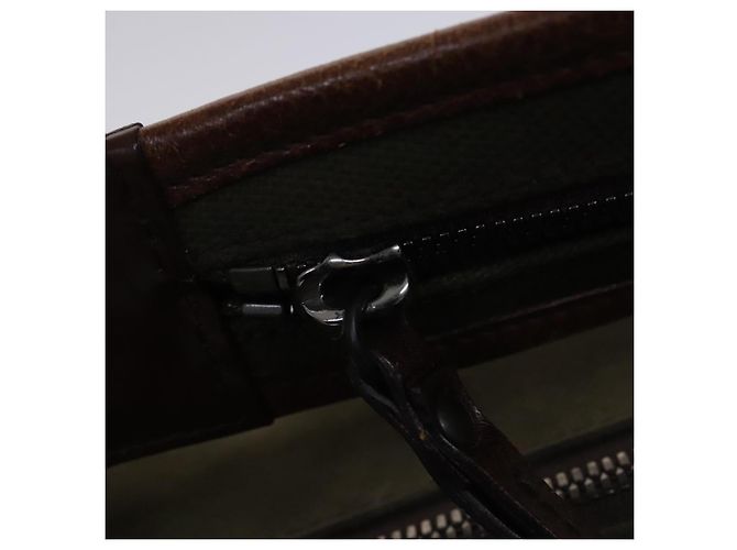 Borsa a Spalla GUCCI in Tela Khaki Auth hk2330 Cachi - vista 10