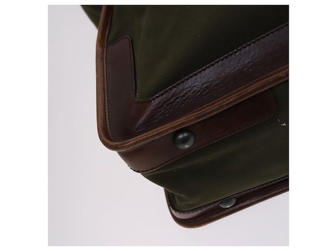 Borsa a Spalla GUCCI in Tela Khaki Auth hk2330 Cachi - vista 15
