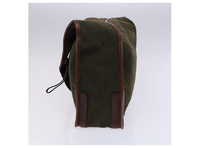 Borsa a Spalla GUCCI in Tela Khaki Auth hk2330 Cachi - vista 3