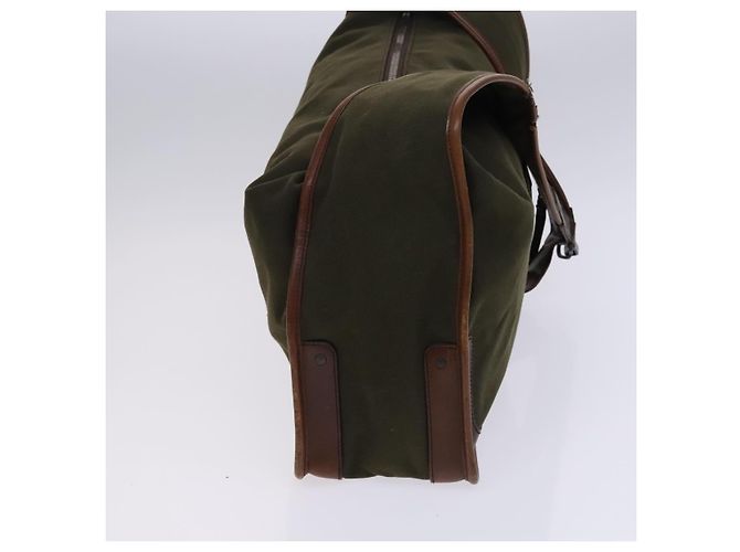 Borsa a Spalla GUCCI in Tela Khaki Auth hk2330 Cachi - vista 4