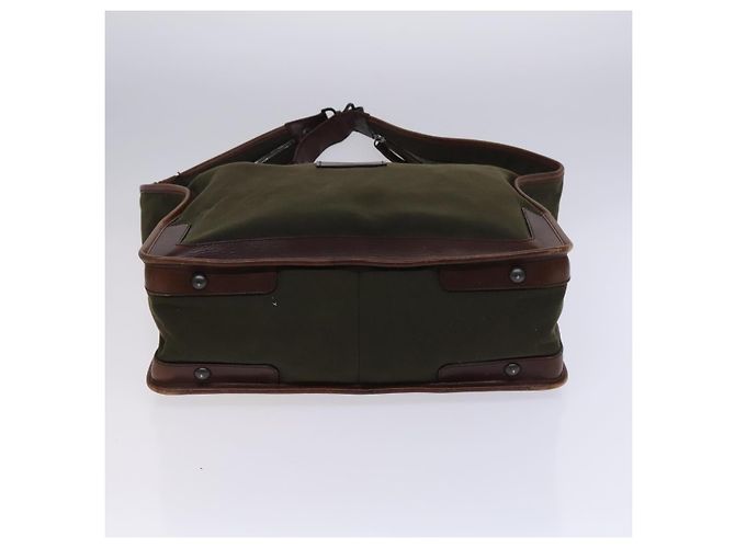 Borsa a Spalla GUCCI in Tela Khaki Auth hk2330 Cachi - vista 5