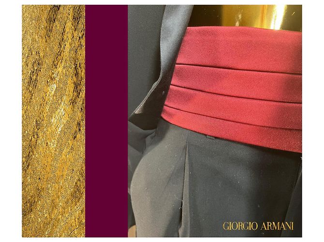 Grand Soiré Smocking (TUXEDO) di Giorgio Armani Nero - vista 14