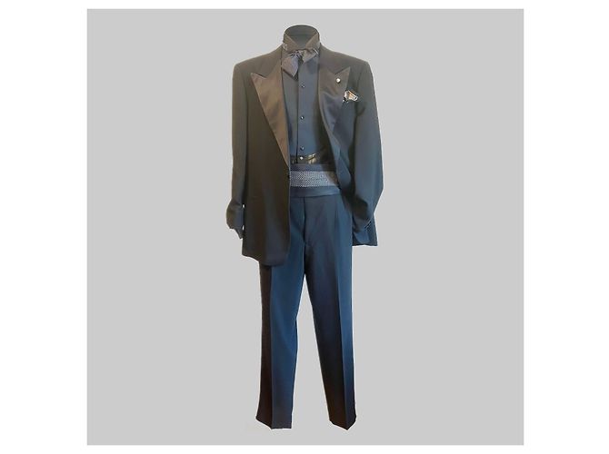 Grand Soiré Smocking (TUXEDO) di Giorgio Armani Nero - vista 2