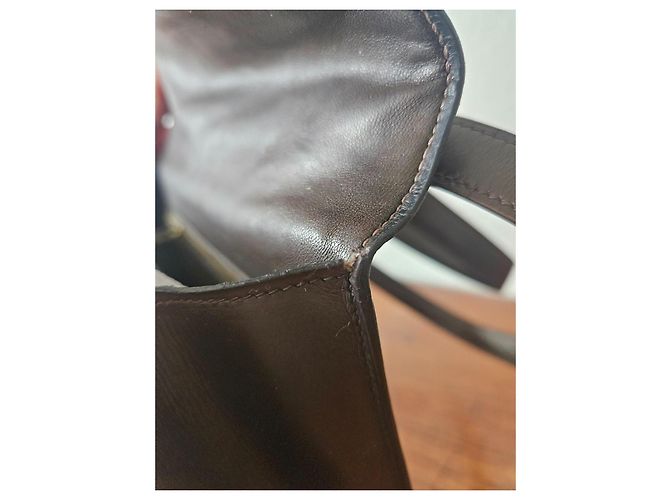 Hermès HERMES CONSTANCE 23 CM VINTAGE TASCHEN Dunkelbraun - Ansicht 10