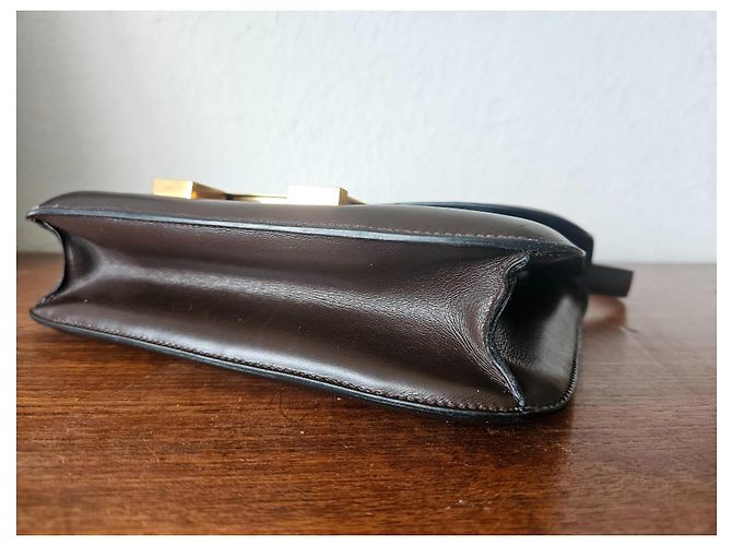 Hermès HERMES CONSTANCE 23 CM VINTAGE TASCHEN Dunkelbraun - Ansicht 16